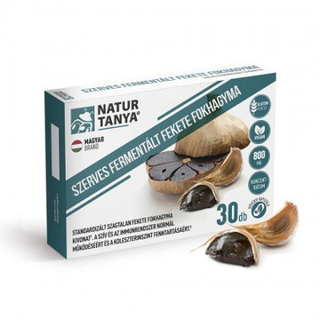 Natur Tanya Fermentált Fekete fokhagyma kapszula 30db